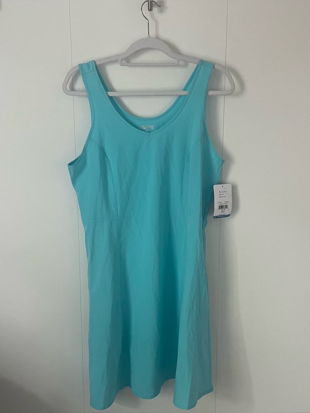 Reel Legends Turquoise Scoop Neck Slip Dress